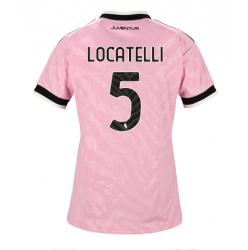 Strój piłkarski Juventus Manuel Locatelli #5 Koszulka Wyjazdowej damskie 2026-27 Krótki Rękaw