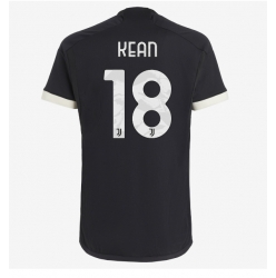 Strój piłkarski Juventus Moise Kean #18 Koszulka Trzeciej 2023-24 Krótki Rękaw