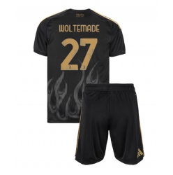 Strój piłkarski Juventus Nick Woltemade #27 Koszulka Trzeciej dziecięce 2026-27 Krótki Rękaw (+ Krótkie spodenki)