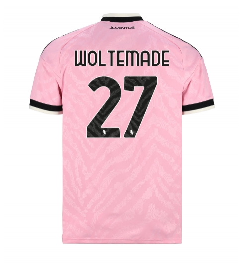 Strój piłkarski Juventus Nick Woltemade #27 Koszulka Wyjazdowej 2026-27 Krótki Rękaw Strój piłkarski Juventus Nick Woltemade #27 Koszulka Wyjazdowej 2026-27 Krótki Rękaw