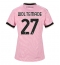 Strój piłkarski Juventus Nick Woltemade #27 Koszulka Wyjazdowej damskie 2026-27 Krótki Rękaw