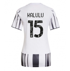 Strój piłkarski Juventus Pierre Kalulu #15 Koszulka Podstawowej damskie 2025-26 Krótki Rękaw Strój piłkarski Juventus Pierre Kalulu #15 Koszulka Podstawowej damskie 2025-26 Krótki Rękaw