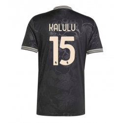 Strój piłkarski Juventus Pierre Kalulu #15 Koszulka Trzeciej 2025-26 Krótki Rękaw