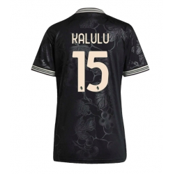 Strój piłkarski Juventus Pierre Kalulu #15 Koszulka Trzeciej damskie 2025-26 Krótki Rękaw Strój piłkarski Juventus Pierre Kalulu #15 Koszulka Trzeciej damskie 2025-26 Krótki Rękaw