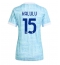 Strój piłkarski Juventus Pierre Kalulu #15 Koszulka Wyjazdowej damskie 2025-26 Krótki Rękaw Strój piłkarski Juventus Pierre Kalulu #15 Koszulka Wyjazdowej damskie 2025-26 Krótki Rękaw