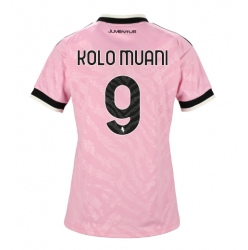 Strój piłkarski Juventus Randal Kolo Muani #9 Koszulka Wyjazdowej damskie 2026-27 Krótki Rękaw