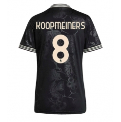 Strój piłkarski Juventus Teun Koopmeiners #8 Koszulka Trzeciej damskie 2025-26 Krótki Rękaw Strój piłkarski Juventus Teun Koopmeiners #8 Koszulka Trzeciej damskie 2025-26 Krótki Rękaw