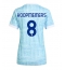 Strój piłkarski Juventus Teun Koopmeiners #8 Koszulka Wyjazdowej damskie 2025-26 Krótki Rękaw Strój piłkarski Juventus Teun Koopmeiners #8 Koszulka Wyjazdowej damskie 2025-26 Krótki Rękaw