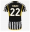 Strój piłkarski Juventus Timothy Weah #22 Koszulka Podstawowej 2023-24 Krótki Rękaw