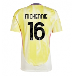 Strój piłkarski Juventus Weston McKennie #16 Koszulka Wyjazdowej 2024-25 Krótki Rękaw