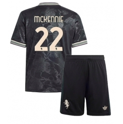 Strój piłkarski Juventus Weston McKennie #22 Koszulka Trzeciej dziecięce 2025-26 Krótki Rękaw (+ Krótkie spodenki)