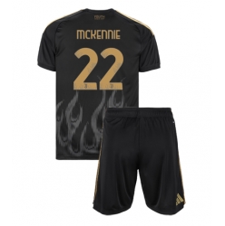 Strój piłkarski Juventus Weston McKennie #22 Koszulka Trzeciej dziecięce 2026-27 Krótki Rękaw (+ Krótkie spodenki)