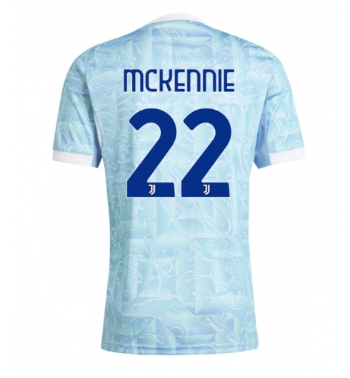 Strój piłkarski Juventus Weston McKennie #22 Koszulka Wyjazdowej 2025-26 Krótki Rękaw Strój piłkarski Juventus Weston McKennie #22 Koszulka Wyjazdowej 2025-26 Krótki Rękaw