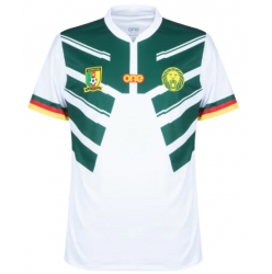 Strój piłkarski Kamerun Koszulka Wyjazdowej MŚ 2022 Krótki Rękaw