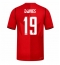 Strój piłkarski Kanada Alphonso Davies #19 Koszulka Podstawowej MŚ 2026 Krótki Rękaw Strój piłkarski Kanada Alphonso Davies #19 Koszulka Podstawowej MŚ 2026 Krótki Rękaw