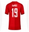 Strój piłkarski Kanada Alphonso Davies #19 Koszulka Podstawowej damskie MŚ 2026 Krótki Rękaw Strój piłkarski Kanada Alphonso Davies #19 Koszulka Podstawowej damskie MŚ 2026 Krótki Rękaw