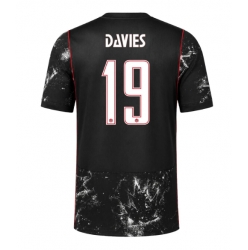 Strój piłkarski Kanada Alphonso Davies #19 Koszulka Wyjazdowej MŚ 2026 Krótki Rękaw