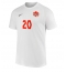 Strój piłkarski Kanada Jonathan David #20 Koszulka Wyjazdowej MŚ 2022 Krótki Rękaw