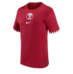 Strój piłkarski Katar Koszulka Podstawowej MŚ 2022 Krótki Rękaw