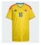 Strój piłkarski Kolumbia James Rodriguez #10 Koszulka Podstawowej damskie MŚ 2026 Krótki Rękaw Strój piłkarski Kolumbia James Rodriguez #10 Koszulka Podstawowej damskie MŚ 2026 Krótki Rękaw