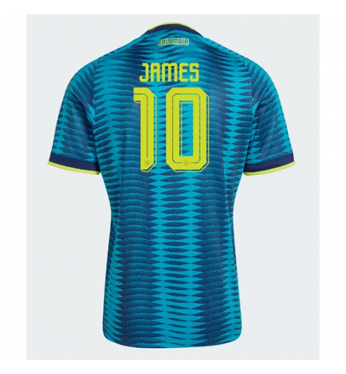 Strój piłkarski Kolumbia James Rodriguez #10 Koszulka Wyjazdowej MŚ 2026 Krótki Rękaw Strój piłkarski Kolumbia James Rodriguez #10 Koszulka Wyjazdowej MŚ 2026 Krótki Rękaw