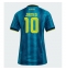 Strój piłkarski Kolumbia James Rodriguez #10 Koszulka Wyjazdowej damskie MŚ 2026 Krótki Rękaw Strój piłkarski Kolumbia James Rodriguez #10 Koszulka Wyjazdowej damskie MŚ 2026 Krótki Rękaw