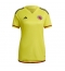 Strój piłkarski Kolumbia Koszulka Podstawowej damskie 2022 Krótki Rękaw