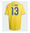 Strój piłkarski Kolumbia Yerry Mina #13 Koszulka Podstawowej MŚ 2026 Krótki Rękaw Strój piłkarski Kolumbia Yerry Mina #13 Koszulka Podstawowej MŚ 2026 Krótki Rękaw