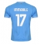 Strój piłkarski Lazio Ciro Immobile #17 Koszulka Podstawowej 2023-24 Krótki Rękaw