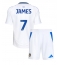 Strój piłkarski Leeds United Daniel James #7 Koszulka Podstawowej dziecięce 2024-25 Krótki Rękaw (+ Krótkie spodenki)