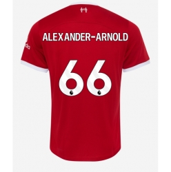 Strój piłkarski Liverpool Alexander-Arnold #66 Koszulka Podstawowej 2023-24 Krótki Rękaw