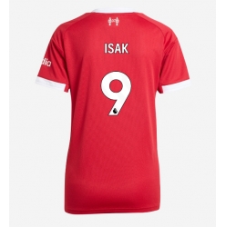 Strój piłkarski Liverpool Alexander Isak #9 Koszulka Podstawowej damskie 2025-26 Krótki Rękaw