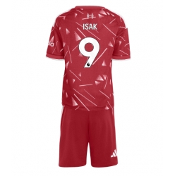 Strój piłkarski Liverpool Alexander Isak #9 Koszulka Podstawowej dziecięce 2026-27 Krótki Rękaw (+ Krótkie spodenki)