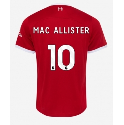 Strój piłkarski Liverpool Alexis Mac Allister #10 Koszulka Podstawowej 2023-24 Krótki Rękaw