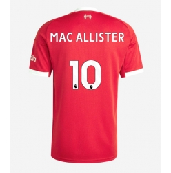 Strój piłkarski Liverpool Alexis Mac Allister #10 Koszulka Podstawowej 2025-26 Krótki Rękaw
