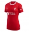 Strój piłkarski Liverpool Alexis Mac Allister #10 Koszulka Podstawowej damskie 2023-24 Krótki Rękaw