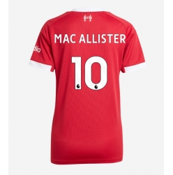 Strój piłkarski Liverpool Alexis Mac Allister #10 Koszulka Podstawowej damskie 2025-26 Krótki Rękaw