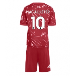 Strój piłkarski Liverpool Alexis Mac Allister #10 Koszulka Podstawowej dziecięce 2026-27 Krótki Rękaw (+ Krótkie spodenki)