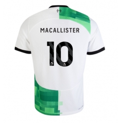Strój piłkarski Liverpool Alexis Mac Allister #10 Koszulka Wyjazdowej 2023-24 Krótki Rękaw