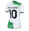 Strój piłkarski Liverpool Alexis Mac Allister #10 Koszulka Wyjazdowej damskie 2023-24 Krótki Rękaw
