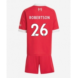 Strój piłkarski Liverpool Andrew Robertson #26 Koszulka Podstawowej dziecięce 2025-26 Krótki Rękaw (+ Krótkie spodenki)