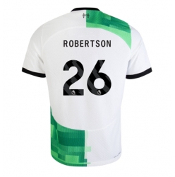 Strój piłkarski Liverpool Andrew Robertson #26 Koszulka Wyjazdowej 2023-24 Krótki Rękaw