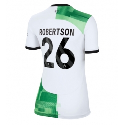Strój piłkarski Liverpool Andrew Robertson #26 Koszulka Wyjazdowej damskie 2023-24 Krótki Rękaw