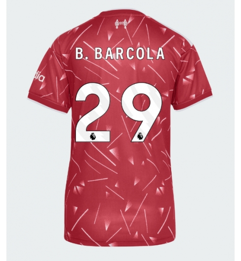 Strój piłkarski Liverpool Bradley Barcola #29 Koszulka Podstawowej damskie 2026-27 Krótki Rękaw Strój piłkarski Liverpool Bradley Barcola #29 Koszulka Podstawowej damskie 2026-27 Krótki Rękaw