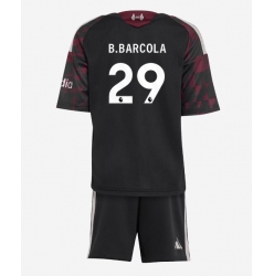 Strój piłkarski Liverpool Bradley Barcola #29 Koszulka Trzeciej dziecięce 2026-27 Krótki Rękaw (+ Krótkie spodenki)