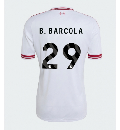 Strój piłkarski Liverpool Bradley Barcola #29 Koszulka Wyjazdowej 2026-27 Krótki Rękaw Strój piłkarski Liverpool Bradley Barcola #29 Koszulka Wyjazdowej 2026-27 Krótki Rękaw