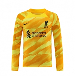 Strój piłkarski Liverpool Bramkarskie Koszulka Podstawowej 2023-24 Długi Rękaw