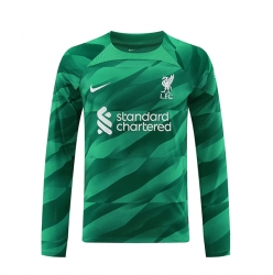 Strój piłkarski Liverpool Bramkarskie Koszulka Trzeciej 2023-24 Długi Rękaw