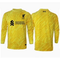 Strój piłkarski Liverpool Bramkarskie Koszulka Trzeciej 2024-25 Długi Rękaw
