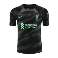 Strój piłkarski Liverpool Bramkarskie Koszulka Wyjazdowej 2023-24 Krótki Rękaw